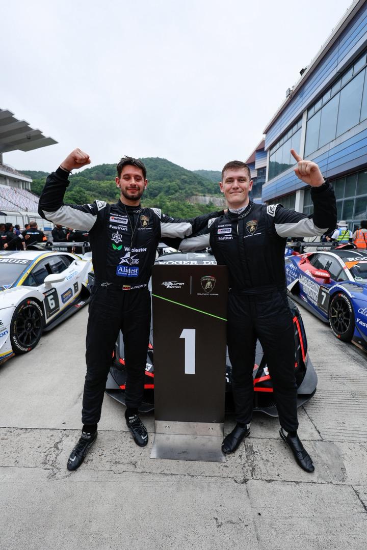 Double overall victory!  At Ningbo International Speedway